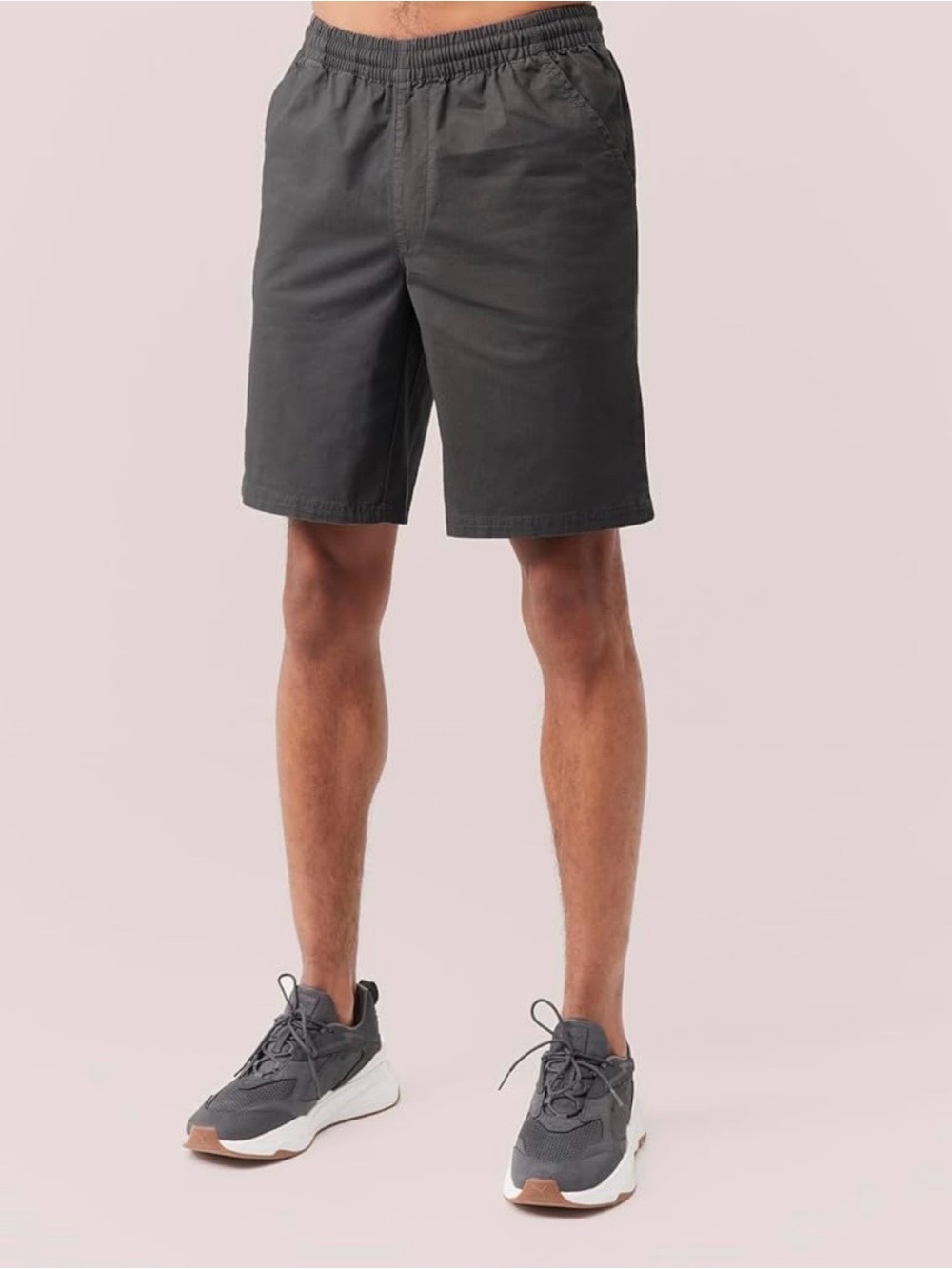 NWOT Pact Organic Cotton Men's Canvas Shorts -9" Inseam Size Medium
